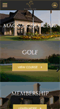 Mobile Screenshot of magnagolf.com